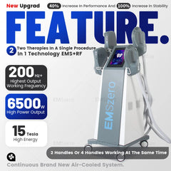 EMSzero NEO – Machine professionnelle RF 6500W Hi-EMT, sculpture du corps, combustion des graisses, équipement de beauté amincissant