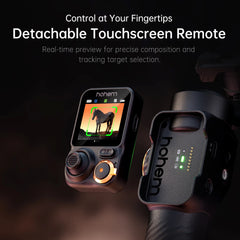 Hohem-Stabilisateur de téléphone portable à cardan 3 axes iSteady M7, lumière de remplissage magnétique AI, document complet, enregistrement vidéo, Vlogg, site Web officiel