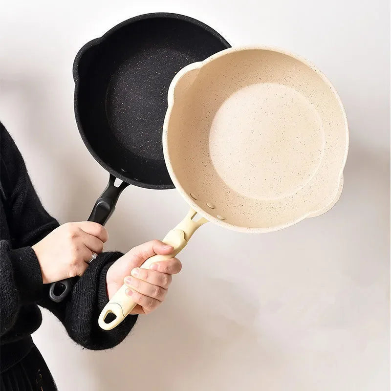 Poêle à frire antiadhésive en pierre Maifan Durable, pour la maison, Steak, crêpes, casserole, ustensiles de cuisine, poêle Wok