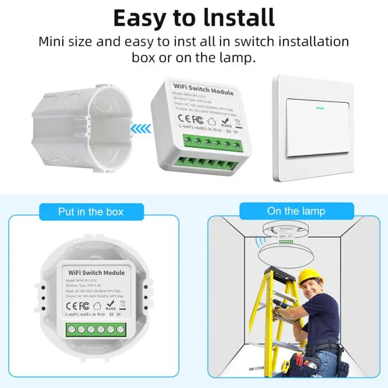 Wifi Time-saving Innovative User-friendly Smart Home Revolution Versatile Emerging Technology Energy-saving Wireless Plug Power