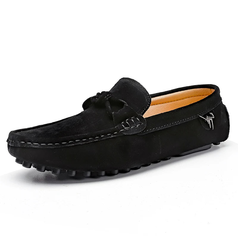 Mocassins de travail coordonnants pour hommes, chaussures provoqué de banquet haut de gamme, rouge, à la mode, style britannique