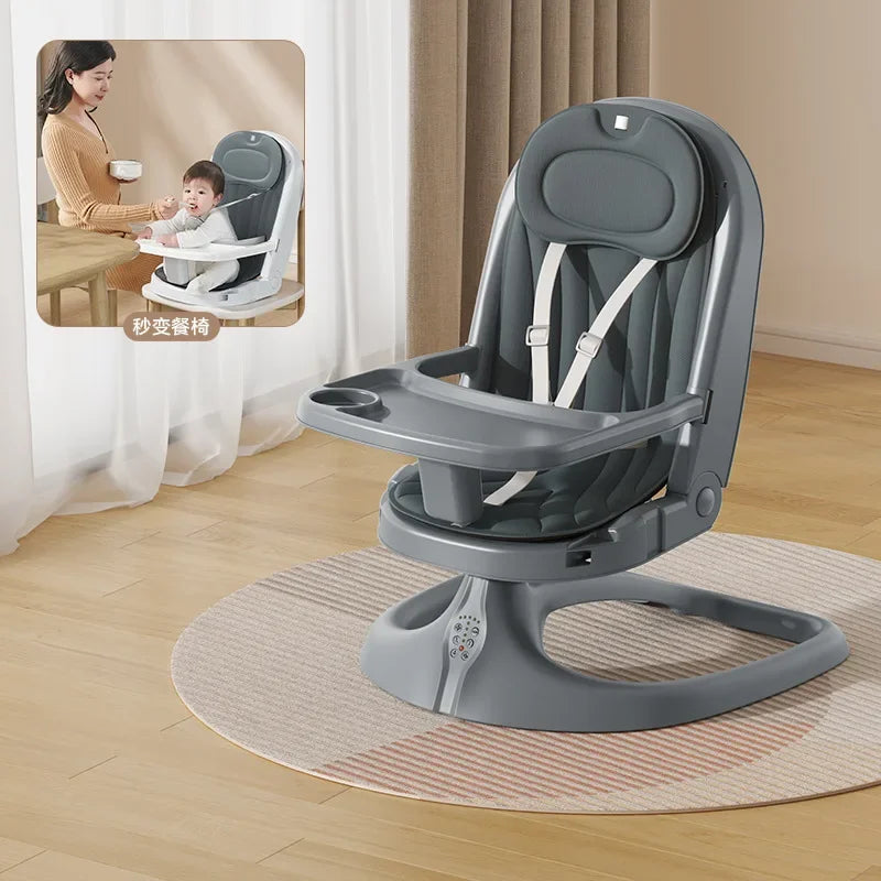 Chaise à bascule électrique pour bébé, touches de piano, lit de bébé confortable avec musique Bluetooth de 0 à 3 ans, lit de berceau électrique pour bébé, videur