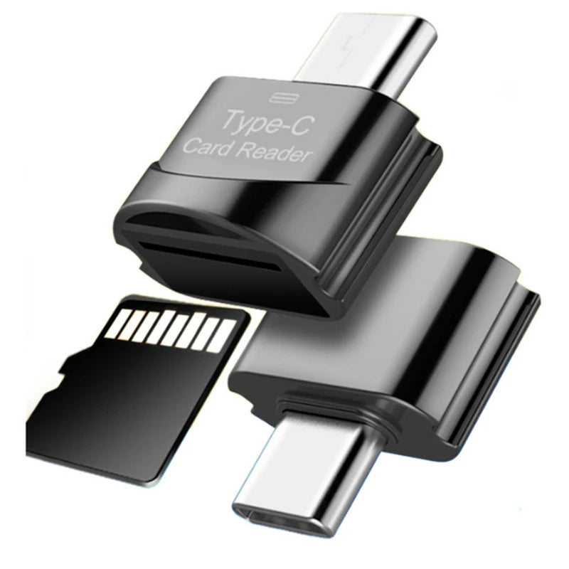 USB 3.1 portable de type C USB-C TF Micro SD OTG Adaptateur Lecteur de carte mémoire de type C pour Samsung Macbook Huawei LeTV