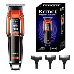 Original Kemei barbier tondeuse à cheveux professionnel électrique barbe tondeuse à cheveux Rechargeable Lithium coupe de cheveux Machine pour hommes