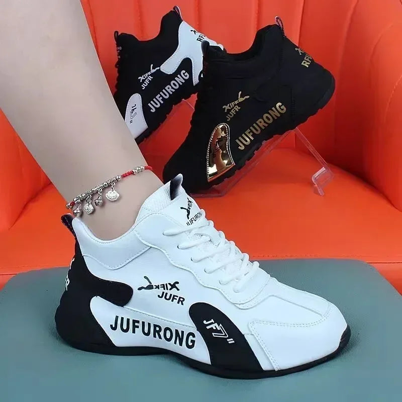 chaussures pour les femmes d’été respirant dames lacets sports plate-forme baskets femmes marche chaussures de créateur zapatos de mujer