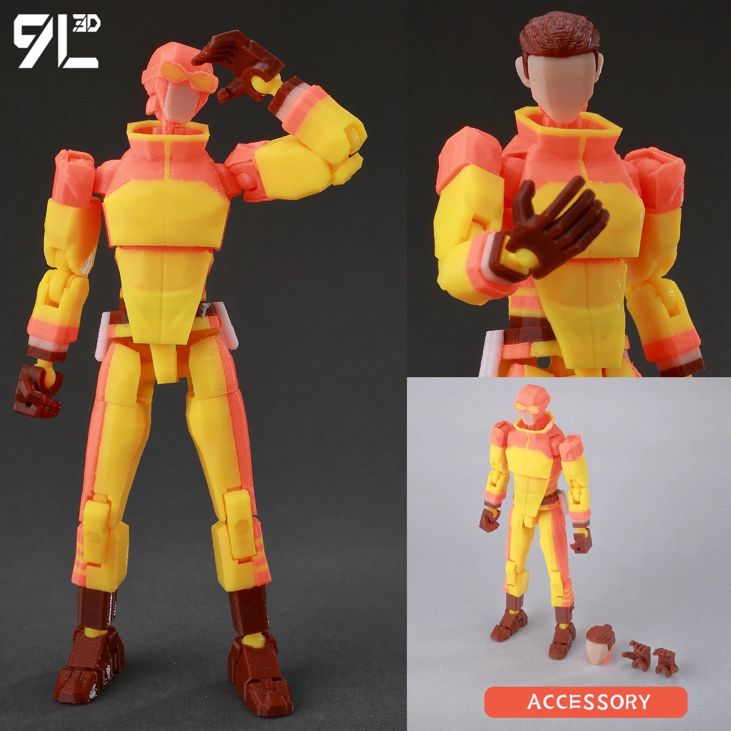 9L3D super-héros imprimés Invincible 2.0 Anime multi-articulé Shapeshift jouets figurines d'action cadeaux d'anniversaire pour les Fans d'anime Titan13