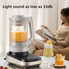 Mélangeurs haute vitesse à faible bruit 220V pour la maison, capacité de 1,75l, fréquence Variable, écran de commande tactile léger, nettoyage automatique