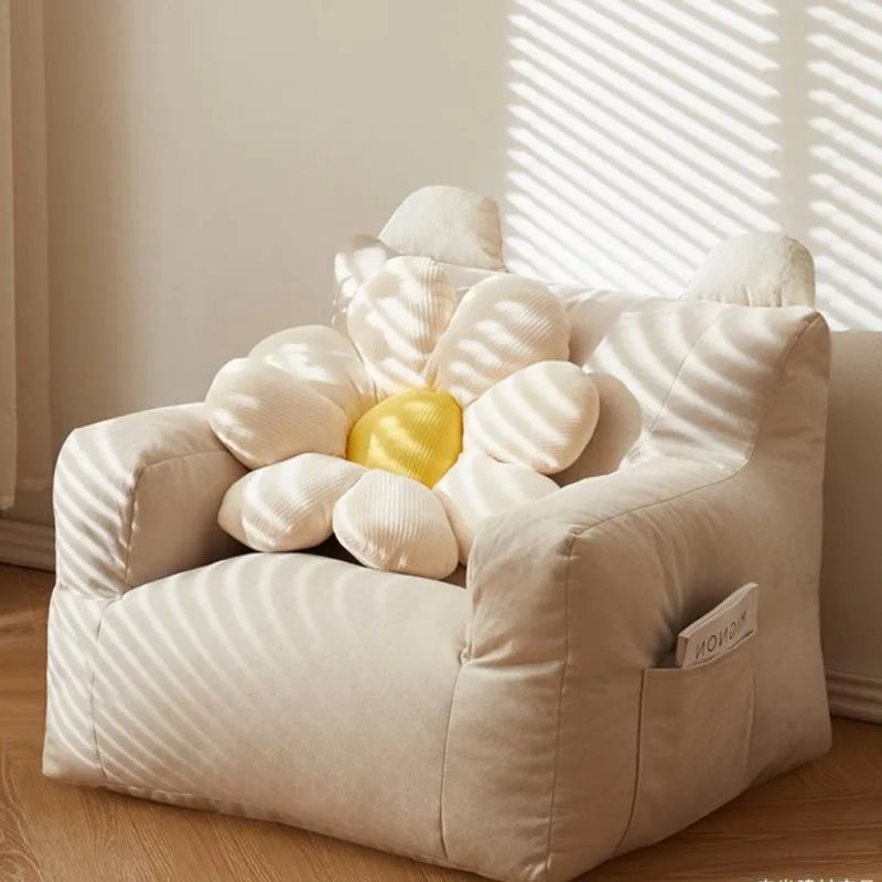 Canapé simple chaise siège de dessin animé bébé canapé enfants canapé mignon paresseux pouf écologique épaissi Portable canapé chaise