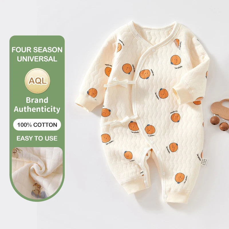 Ircomll nouveau-né bébé vêtements automne hiver chaud coton bébé barboteuses pyjamas pour filles garçons infantile vêtements de maison bébé vêtements