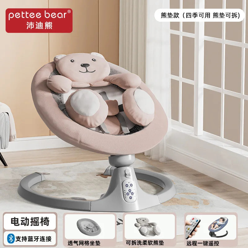 Artefact de coaxial pour bébé, berceau pour bébé, chaise à bascule électrique multifonctionnelle, fabricant de source pour nouveau-né