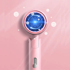 Sèche-cheveux pliant avec sac de transport, Anion à Air chaud, soins capillaires pour la maison, MIni voyage, sèche-cheveux, brosse à cheveux Portable
