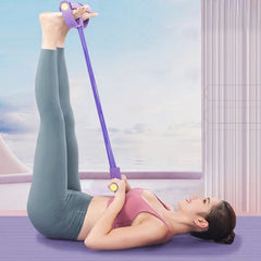 Corde de traction à pédale, équipement de Fitness domestique multifonctionnel, Yoga, renforcement Abdominal, corde de Tension élastique