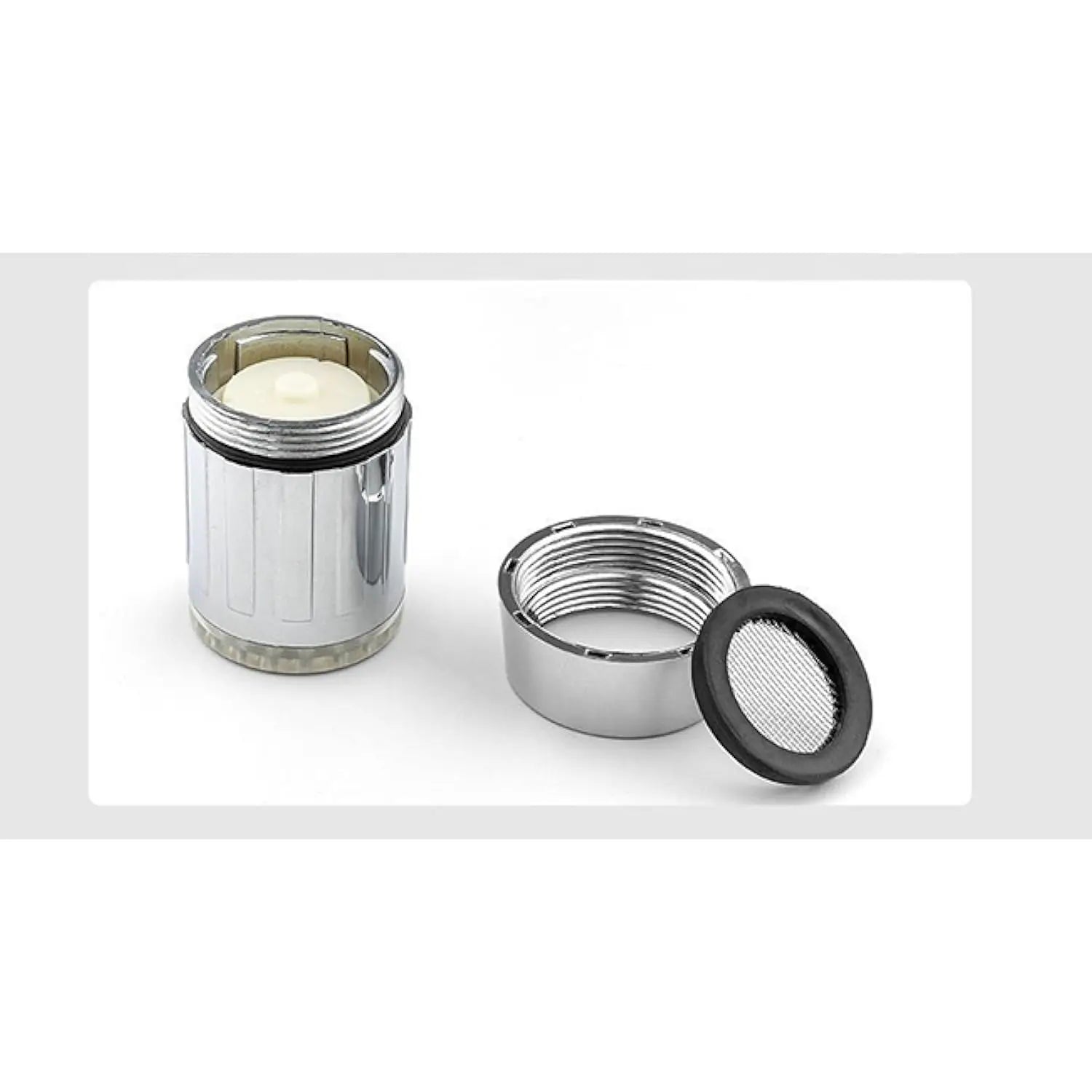 7 changement de couleur automatiquement LED robinet d'eau lumière jet d'eau changement de couleur robinet robinet d'évier pour cuisine et salle de bains