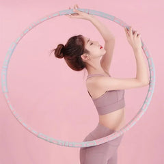 Cerceau lesté pour perte de poids, boucle de yoga, exercice de fitness, massage, musculation, forme de gymnastique, taille fine