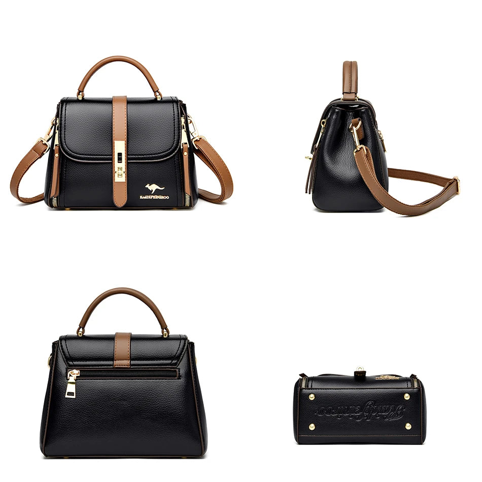 Véritable marque sacs à main et sacs à main bandoulière créateurs de luxe de haute qualité en cuir mode messager sacs à bandoulière fourre-tout couverture Sac