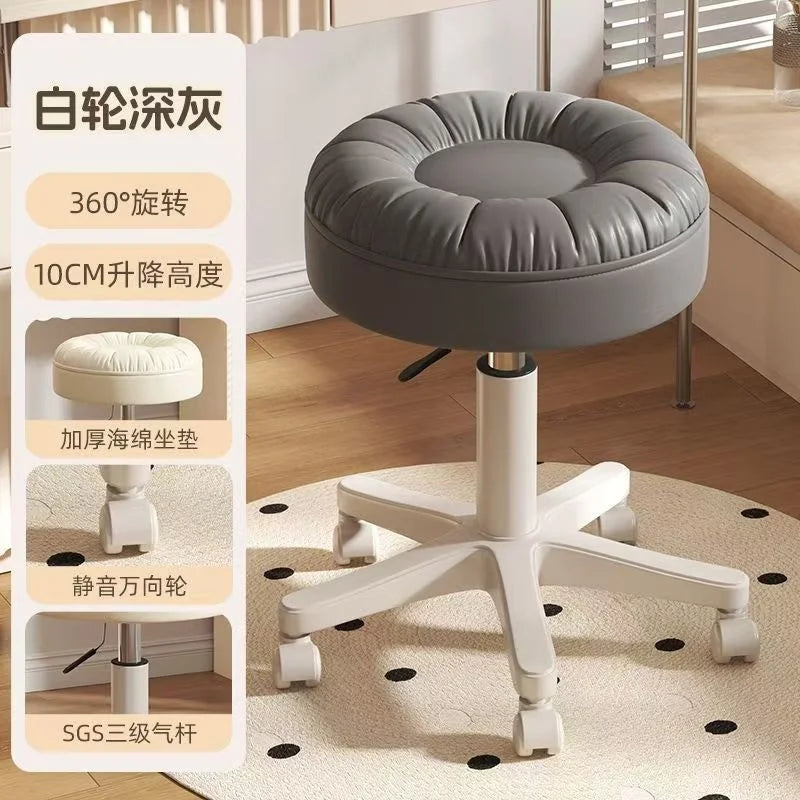 Chaise de maquillage réglable moderne et simple 360 °   Chaises rotatives chaise de maison chaise de Salon de manucure pratique nouveauté