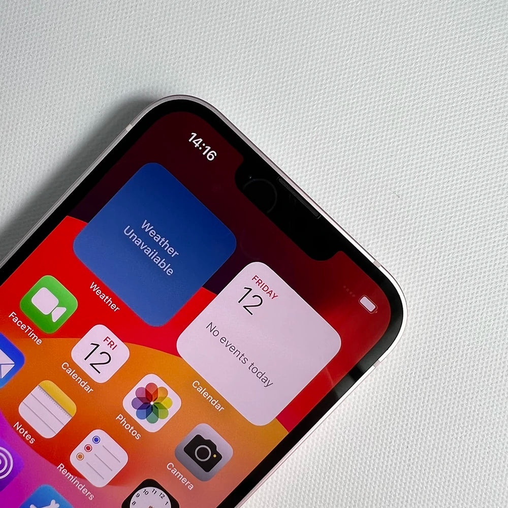 Téléphone portable d'origine Apple iPhone 13 Mini 5G NFC 4GB RAM 128/256/512GB ROM identification faciale OLED 5.4 ''écran A15 Hexa-Core SmartPhone