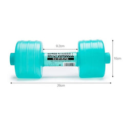 Haltères ajustables à eau pour perte de poids, 1kg, accessoires de gymnastique, équipement de fitness à domicile