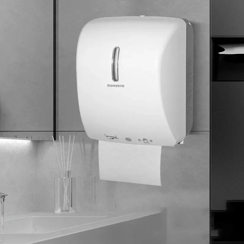 Machine à papier à Induction, distributeur de mouchoirs intelligent, porte-papier électrique, boîte de papier d'essuyage automatique des mains, usage commercial