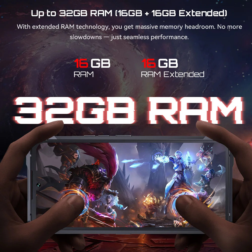 Cubot Smartphone robuste Kingkong 11 Android 15 dimension 7025 5G téléphone portable 16GB + 256GB 10200mAh 108MP 33W téléphone portable NFC