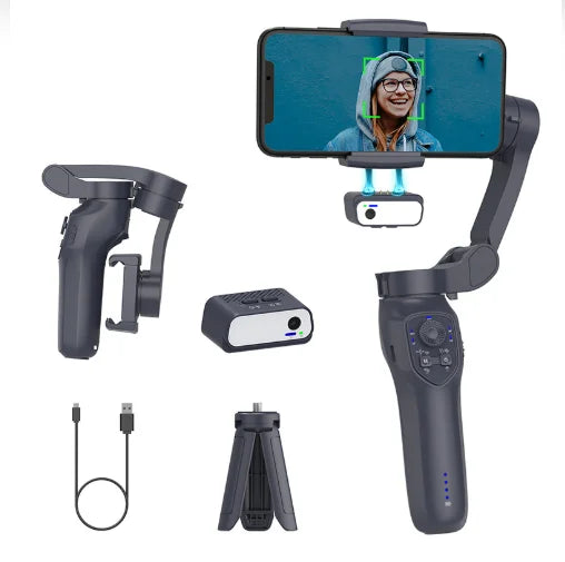 L7Cpro stabilisateur de cardan pour iPhone et android stabilisateur Portable pliable 3 axes téléphone cardan idéal pour les voyages Vlogging Shotting