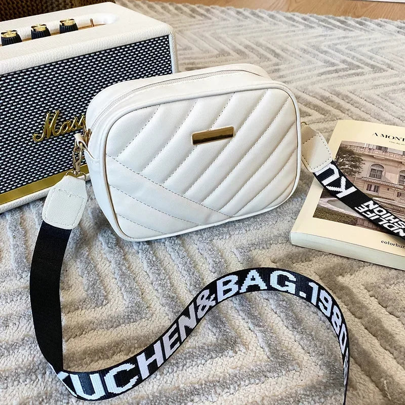 Petit sac à bandoulière en cuir PU pour femmes, sacoches à fermeture éclair, sacs à main de luxe de styliste, sac de voyage d'été pour femmes
