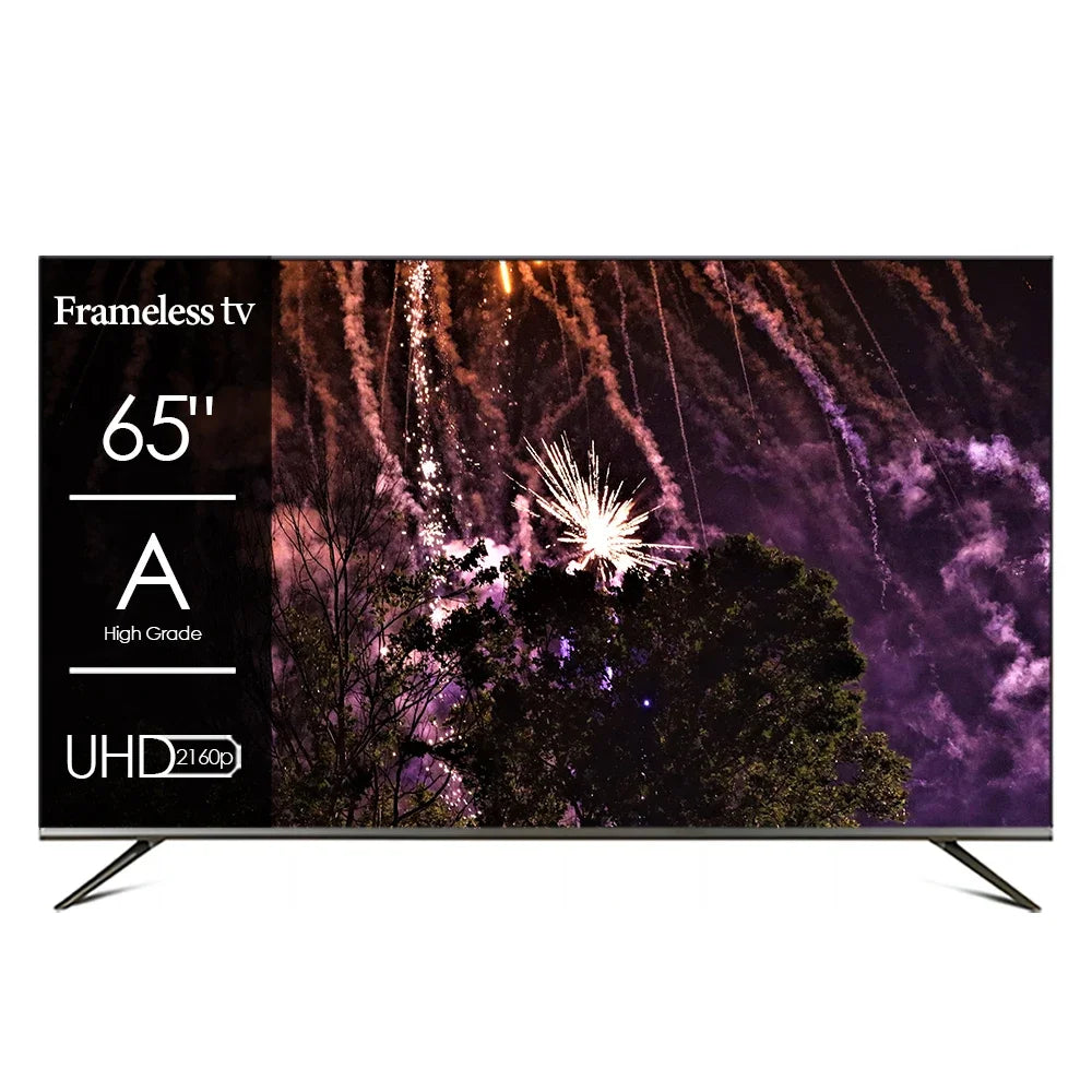 Télévision connectée 4K Ultra HD, écran de 65 pouces, LED