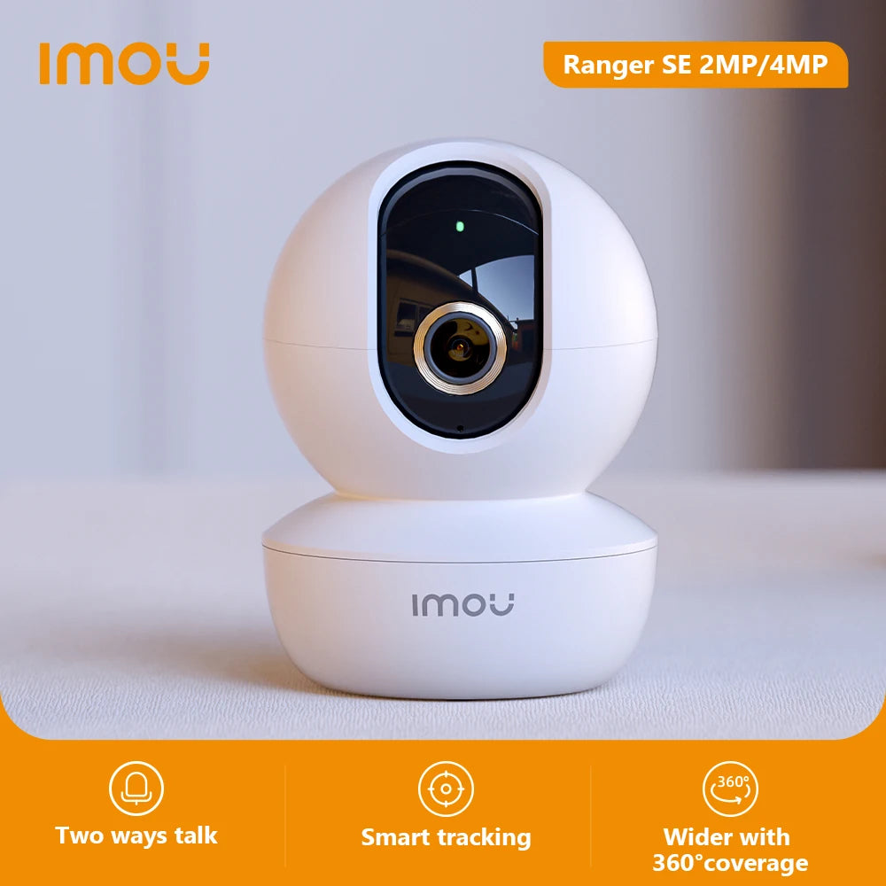 Caméra intérieure IMOU 360 °   Caméra de Surveillance WiFi PTZ, vidéosurveillance à domicile, suivi automatique, Protection de sécurité, moniteur familial pour animaux de compagnie et bébé