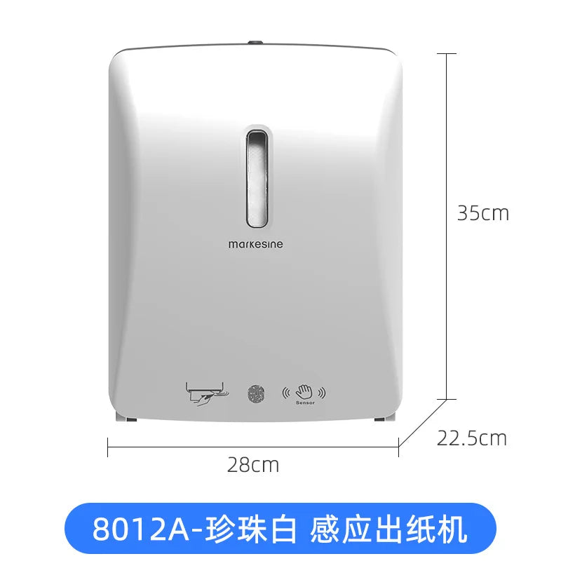 Machine à papier à Induction, distributeur de mouchoirs intelligent, porte-papier électrique, boîte de papier d'essuyage automatique des mains, usage commercial