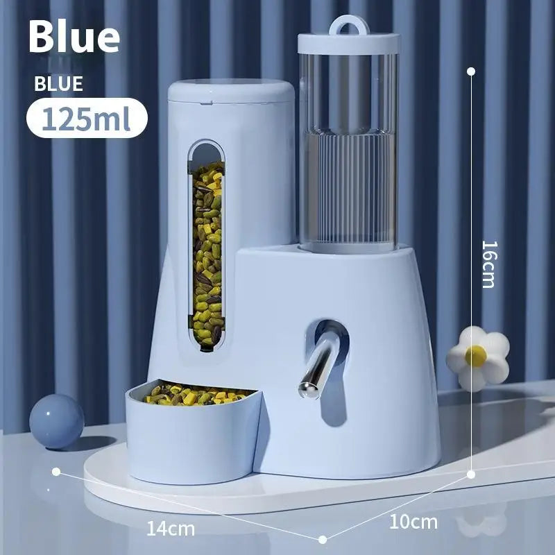 Mangeoire et abreuvoir pour Hamster 2 en 1, grande capacité, distributeur automatique étanche, distributeur d'eau et d'aliments, fournitures d'alimentation