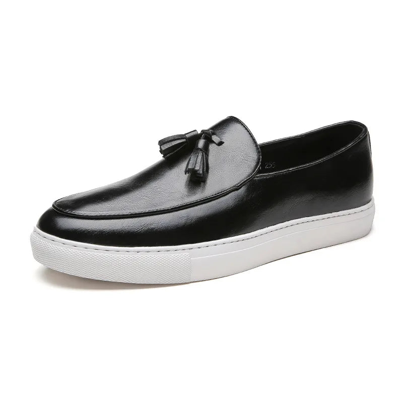 Chaussures d'été décontractées en cuir pour hommes, mocassins de conduite confortables, à enfiler, de fête, à la mode, italie
