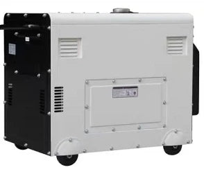 Générateur diesel silencieux électrique de secours, démarrage électrique, monophasé, triphasé, 3KW, 5KW, 6KW, 50Hz