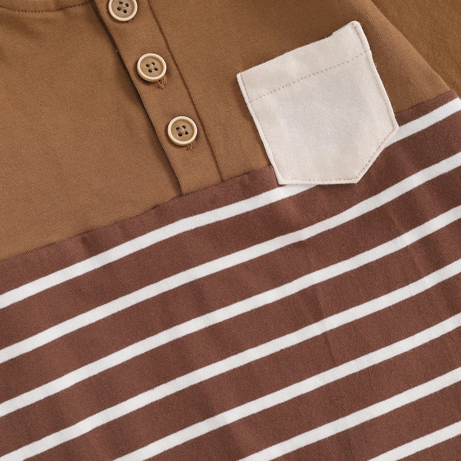 Citgeett-Barboteuse à rayures pour bébés garçons, combinaisons d'automne, vêtements pour bébés, boutons de documents, manches longues, abonnés