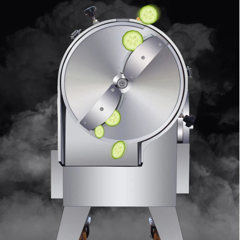 Coupe-pommes de terre électrique industrielle 300-800 KG/H, hachoir à légumes, trancheur en dés, Machine de découpe de légumes