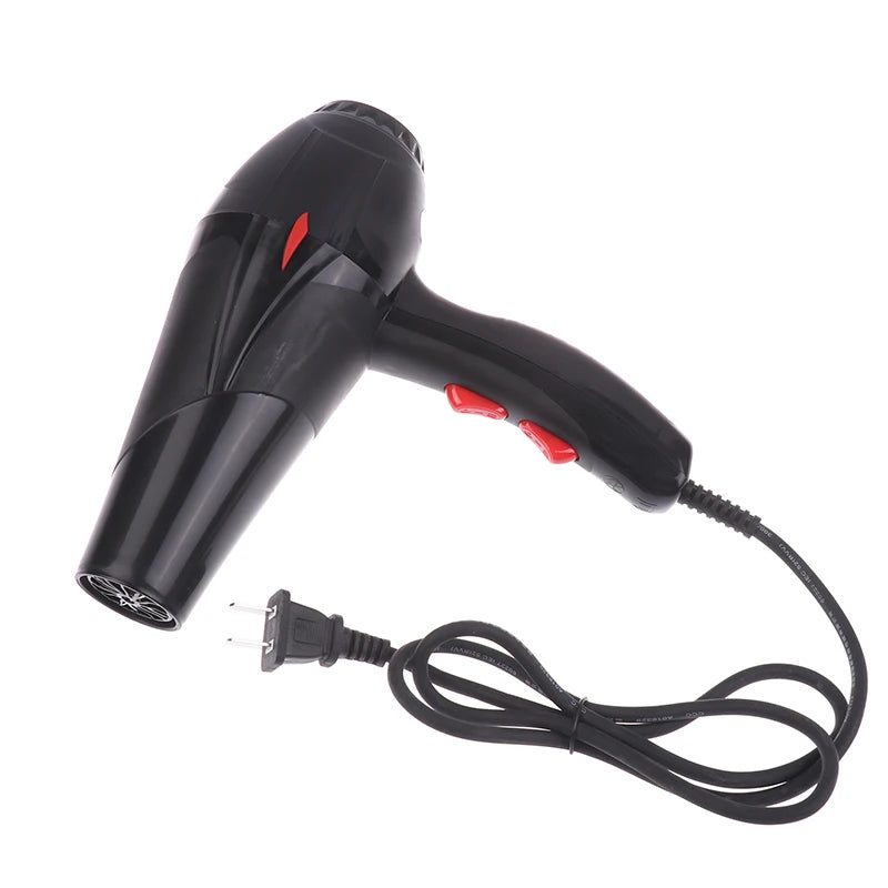 Sèche-cheveux électrique haute puissance, lumière bleue, vent froid et chaud, réglable, Style Salon, usage domestique