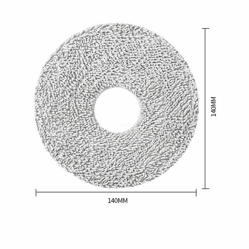 Dreame X40 Ultra/X50 Ultra pièces en tissu de vadrouille pour Dreame L10s Pro Ultra chaleur/L20 Ultra tampons de vadrouille rotatives accessoires d'origine