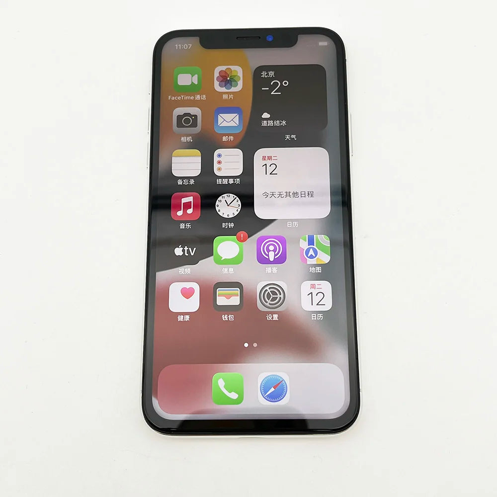 Original utilisé Apple iPhone X débloqué 4G téléphone portable Face ID 5.8 "64/256GB ROM 12MP IOS NFC caméra Hexa-core Smartphones