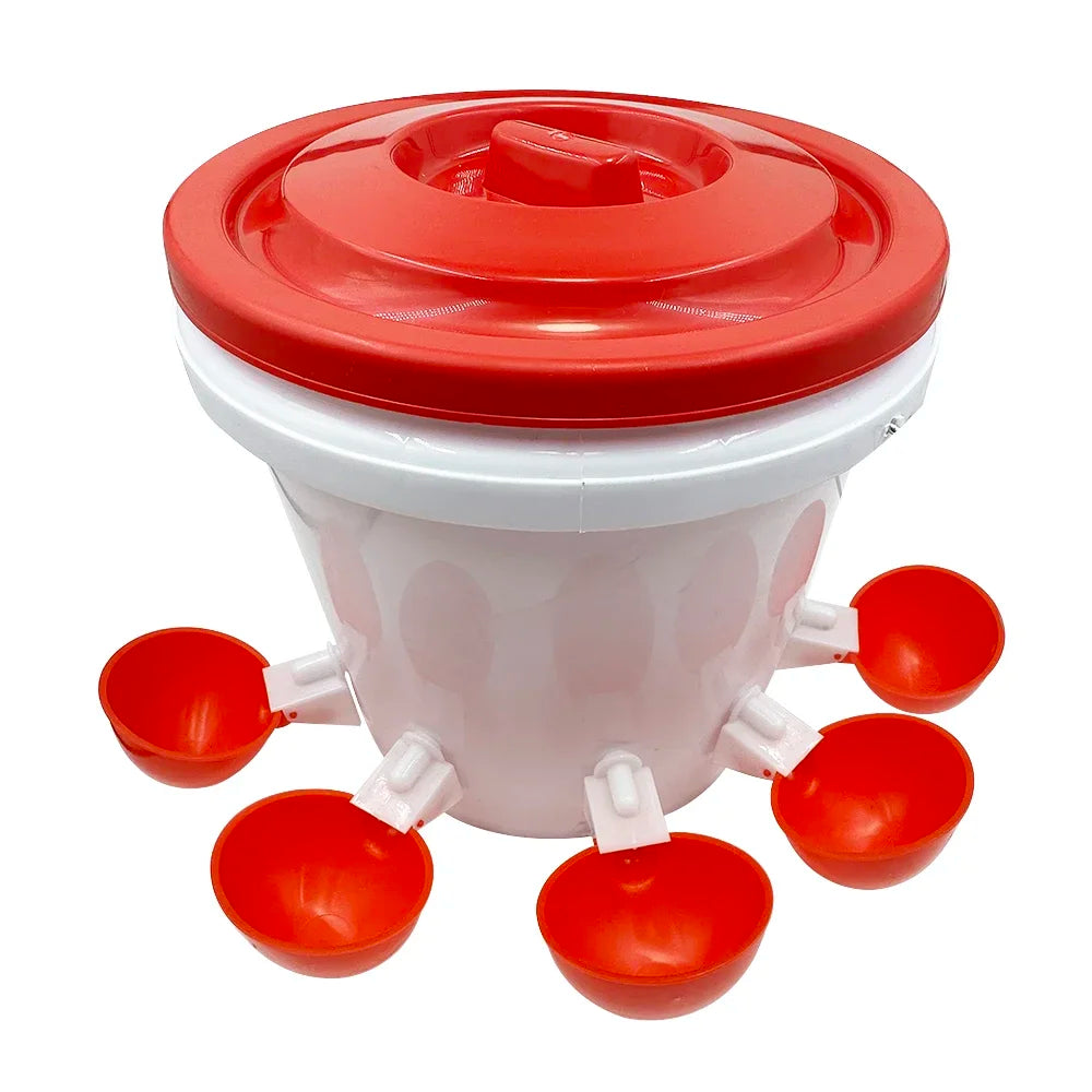 Abreuvoir automatique jetable pour animaux de ferme, bol pour volaille, poussins, canard, oie, eau potable, 1 à 20 pièces