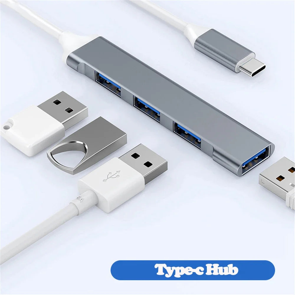 Splitter 5Gbps Pour PC Accessoires d’ordinateur Multiport HUB 4 ports USB 3.0 2.0