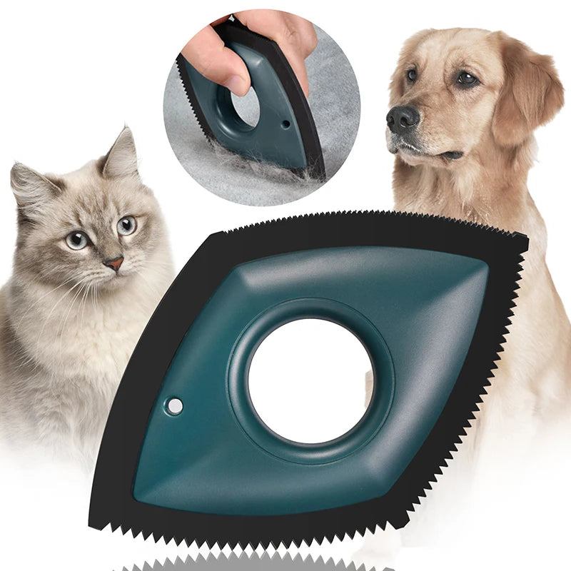 Épilateur pour animaux de compagnie, dispositif de nettoyage de fourrure de chat, tapis, canapé, grattoir de détail de voiture, élimination des peluches de chien, outil de brosse d'élimination de la fourrure de chien et