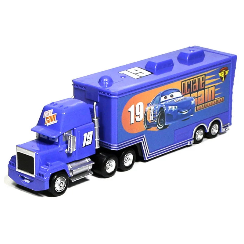 Disney Pixar Cars 2 3 Lightning McQueen Mack oncle Jackson Storm voiture camion 1:55 véhicule moulé sous pression jouets en métal cadeau pour enfants enfant