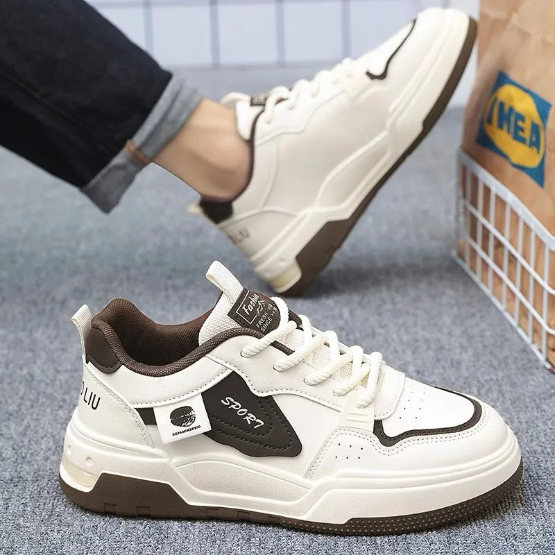 Baskets décontractées pour hommes, chaussures à plateforme confortables, haute qualité, designer, nouveau style, 2024