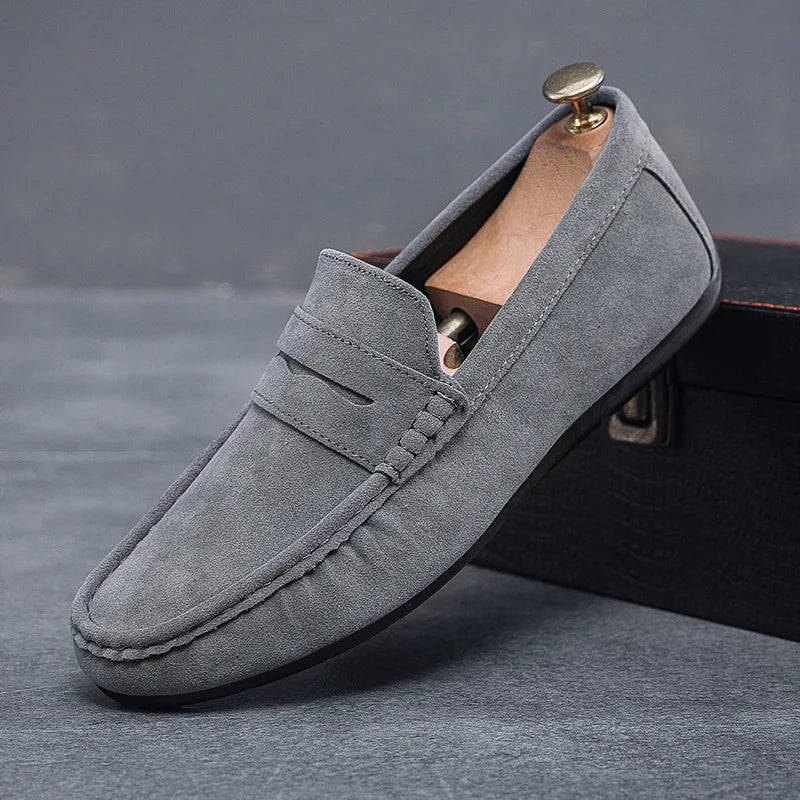 Chaussures décontractées pour hommes mocassins d'été hommes mocassins loisirs chaussures plates antidérapantes léger doux sans lacet chaussure de conduite Sapatenis Masculino