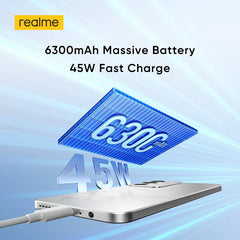 [Première mondiale] realme C71 Smartphone 6300mAh batterie 45W Charge 6.67 "120Hz affichage 50MP AI caméra UNISOC T7250 Chipset NFC