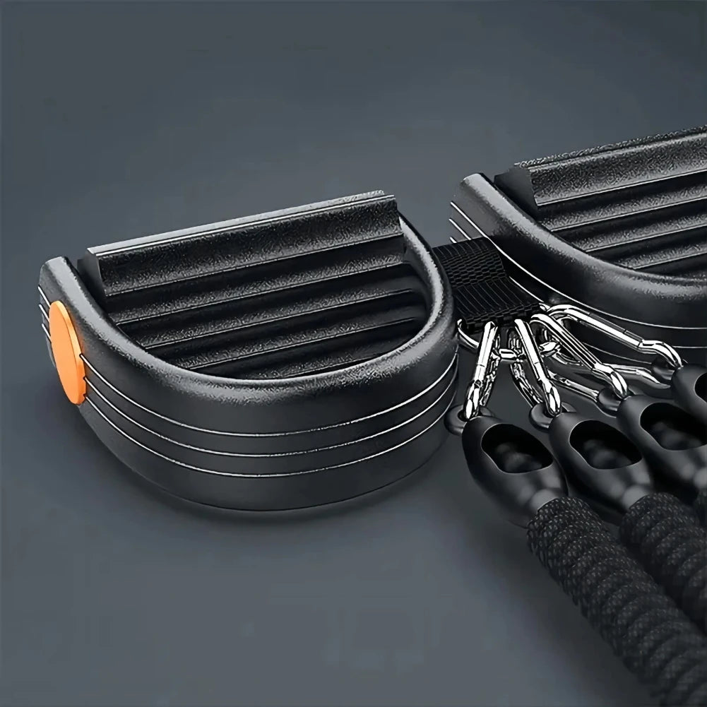 Extracteur de corde de Tension à pédale, équipement d'entraînement, bande de résistance élastique, mousse extensible, Machines de gymnastique de Fitness à domicile