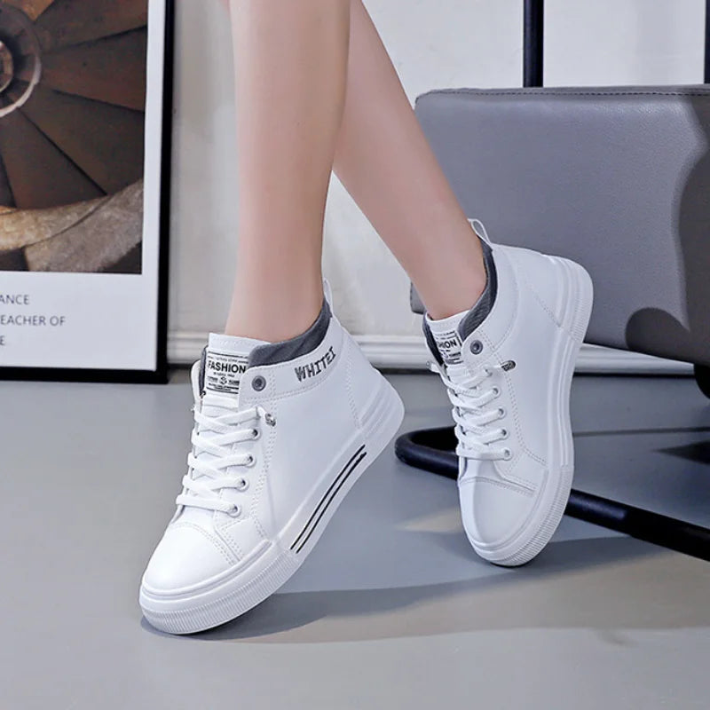 Baskets respirantes haute qualité de mode pour femmes 2023 tendance blanc plat décontracté sports designer chaussures de course pour femme tennis dames
