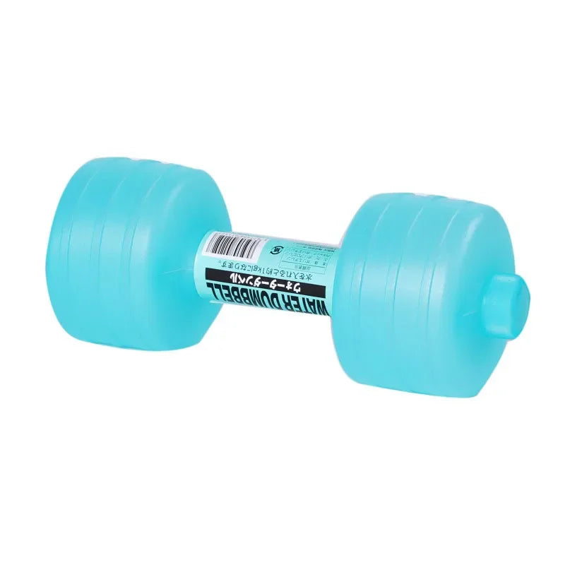 Haltères ajustables à eau pour perte de poids, 1kg, accessoires de gymnastique, équipement de fitness à domicile