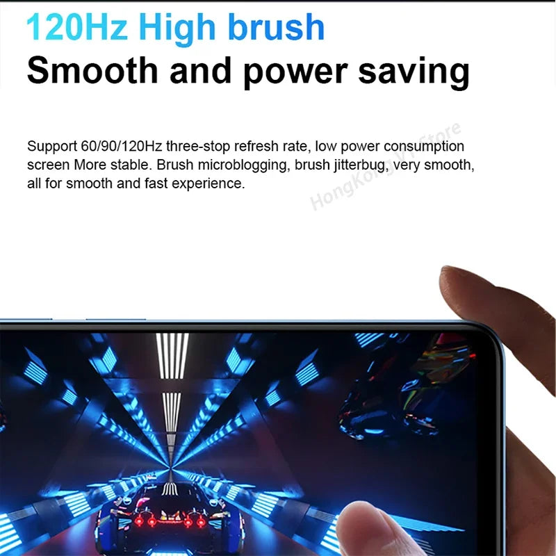 Global Rom Xiaomi Redmi Note 12 5G Smartphone 128GB/256GB 6.67 ''écran doré 120Hz Snapdragon 4 Gen1 48MP double caméra 33W utilisé