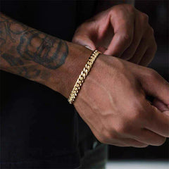 Bracelet en acier inoxydable étanche pour homme, optique, bracelet cubain, punk classique, cadeau de bijoux RapMen, 3-11mm