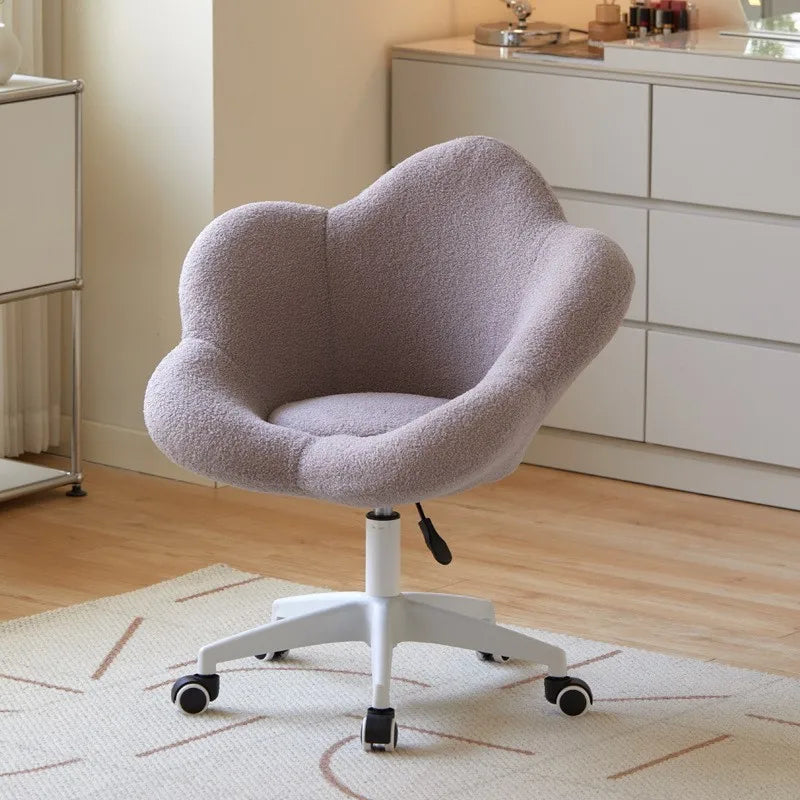 X & D-Tabouret de maquillage haut de gamme pour usage domestique, chaise de dossier de chambre à coucher pour femme, tabouret en spanol simple, luxe abordable, nouveau, chaud